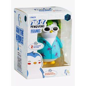 Pudgy Penguins Beach Vacation Dude Adopt Forever Friend Customize - NEW